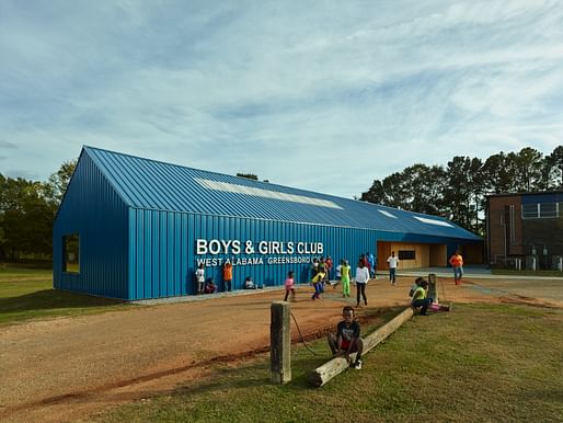 Rural Studio - Boys & Girls Club, West Alabama, Greensboro. Photo © Timothy Hursley.