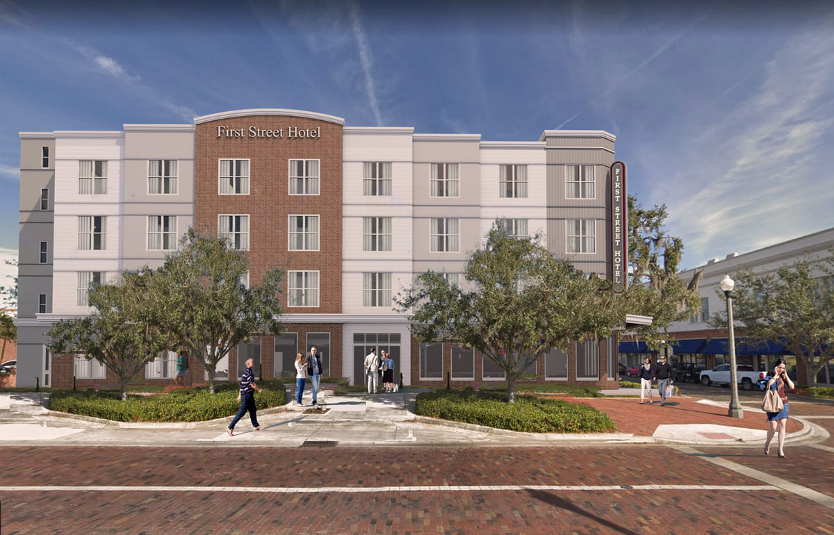 Sanford Boutique Hotel & Townhomes ZONA Architecture Archinect