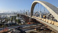 LA's famed 6th Street Viaduct now has its first span in place