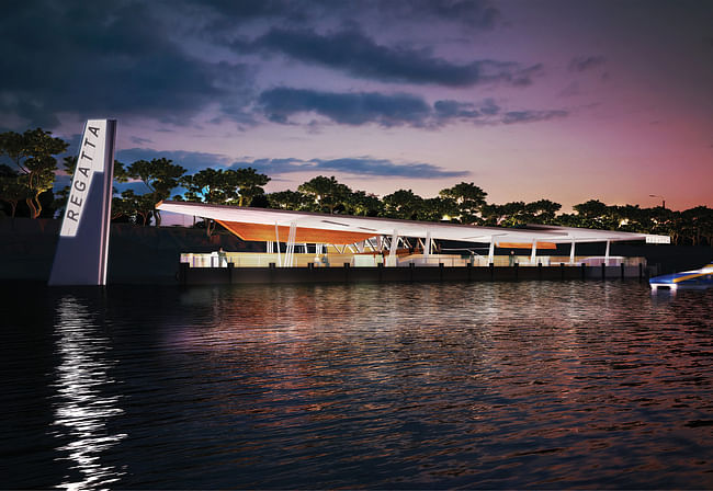 Future projects infrastructure winner: Brisbane Ferry Terminals Post-Flood Recovery, Australia by Co. Image courtesy of WAF.
