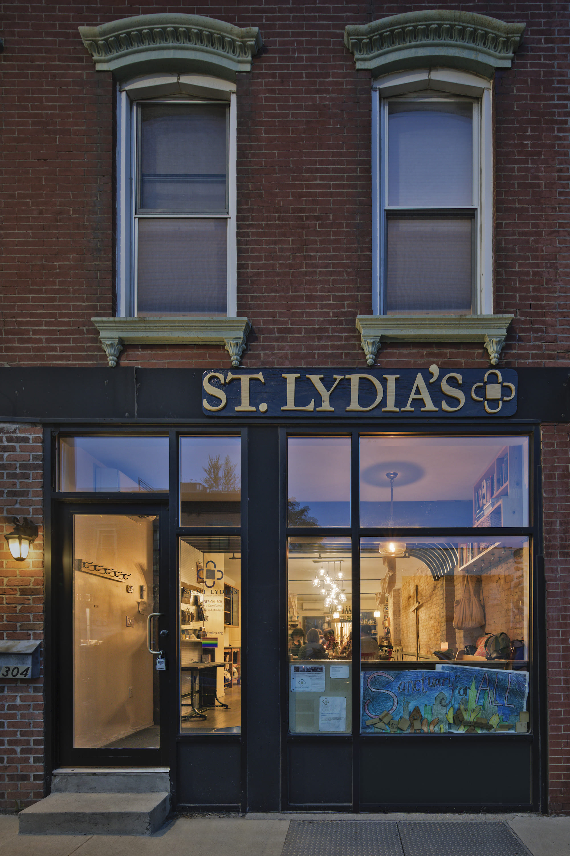 St. Lydia's Dinner Church and CoWorking Space Sheryl Jordan Archinect