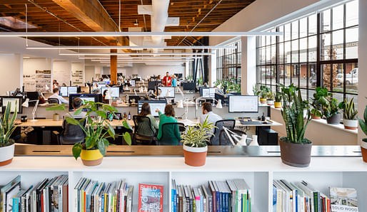 Mahlum’s Portland, Oregon office meets Living Building Challenge standards. Photo courtesy of Lincoln Barbour.