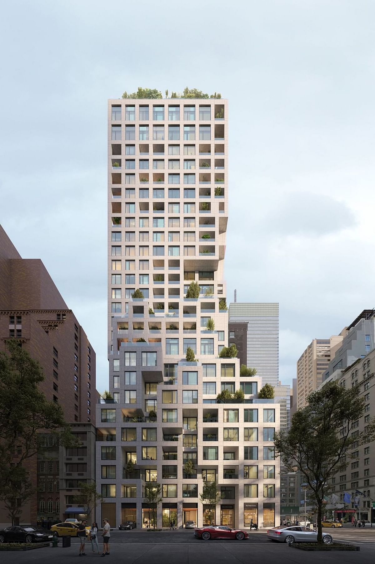 ODA updates progress for 126 East 57th Street on Billionaire's Row