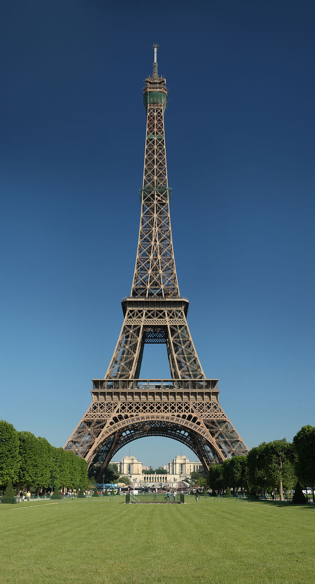 At 300 meters, the Eiffel Tower will still be taller than the Tour Triangle (image courtesy Wikipedia)