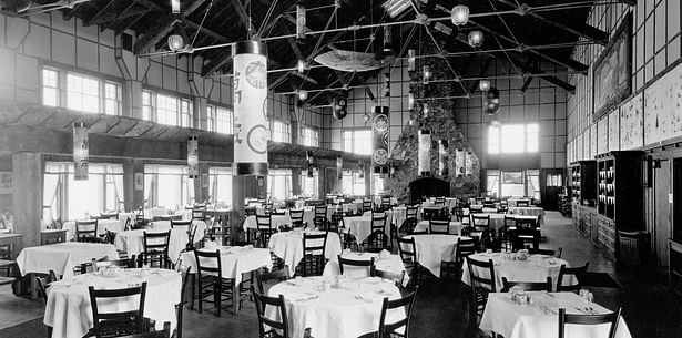 Historic photo of Dining Room