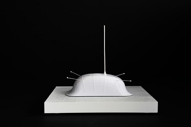 Subsea vessel model. Image: Bjarke Ingels Group