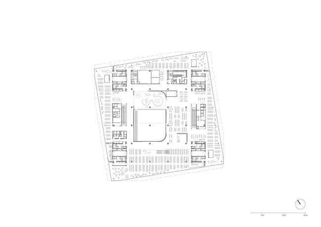 Drawings courtesy of Schmidt Hammer Lassen Architects.