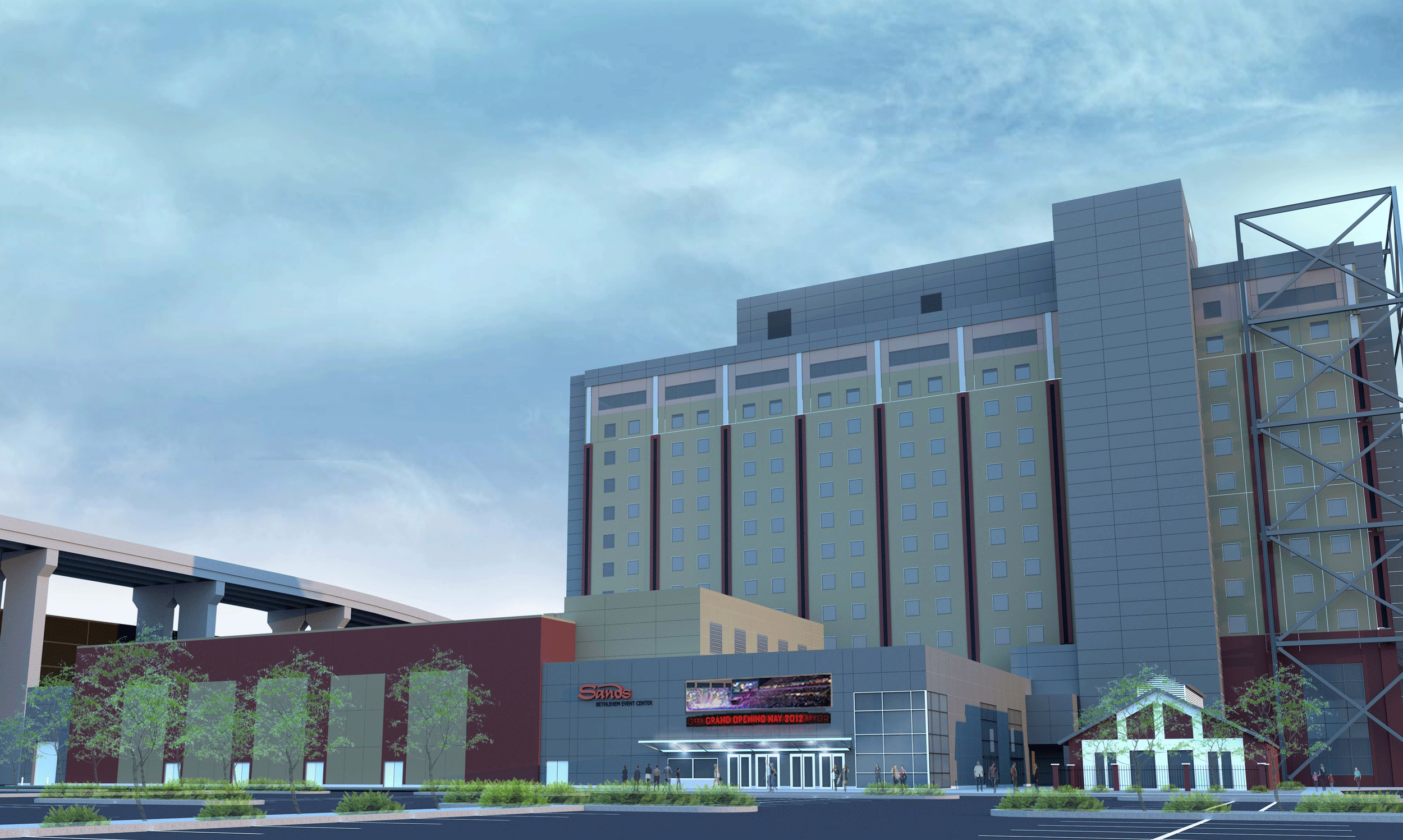 Exterior rendering