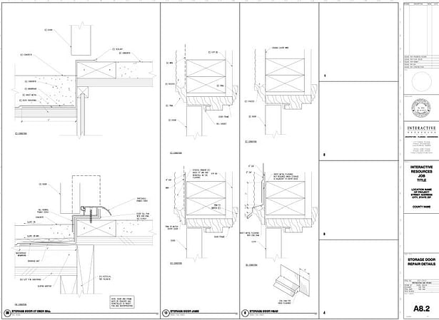 Construction drawings built