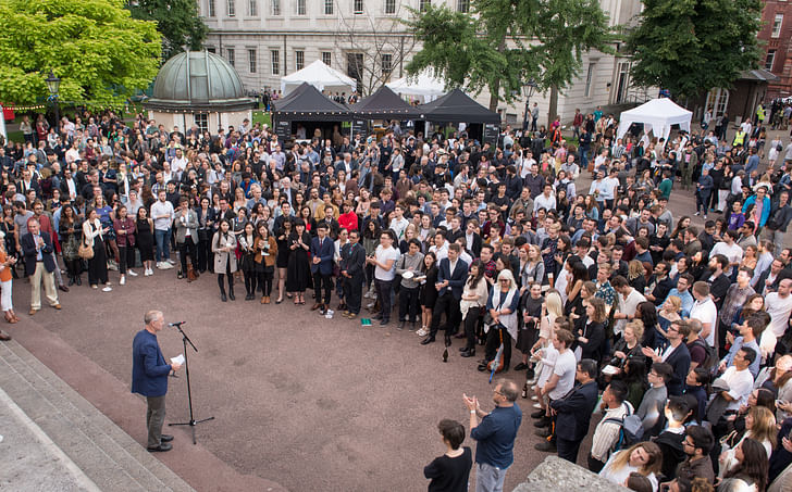 Crowd at Bartlett Summer Show. Credit: Richard Stonehouse