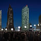 Visualization of the Lichtgrenze at Potsdamer Platz; © Kulturprojekte Berlin_WHITEvoid / Christopher Bauder; Photo: Daniel Büche