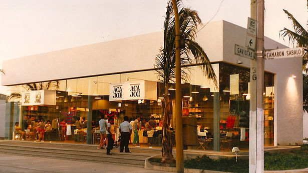 Large store Architecture of building as well. Mazatlan Mexico's Pacific.