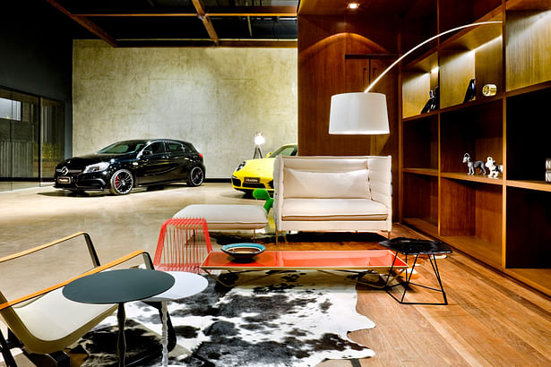 Showroom de carros de luxo by 1:1 arquitetura:design