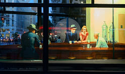 Edward Hopper’s "Nighthawks" as life-size installation at Flatiron Building