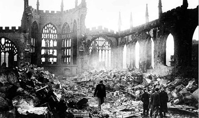 Image source:http://ww2today.com/wp-content/uploads/2010/11/Ruins-of-Coventry-Cathedral.jpg