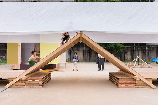 'Roof Slider / Napping Corridor'(Yo Shimada). Credit Mamie Inokuchi.