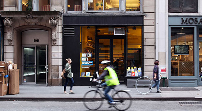 Van Alen Institute's ground floor space at 30 West 22nd Street in Manhattan