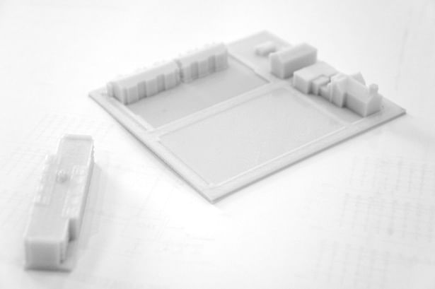 Site Model for a Multi-Family Housing project