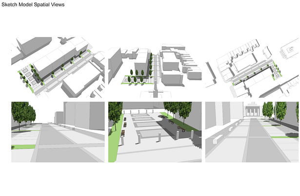 Davis Landscape Architecture - Liverpool Grove London Public Realm Landscape Feasibility Study Model