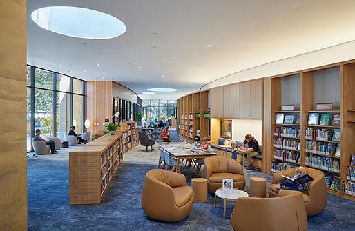 Climate Action Award winner: Atherton Library by WRNS Studio. Photo: Bruce Damonte