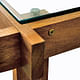 Two Tables (mahogany) by Douglas Harding