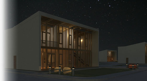 Revit Night Rendering