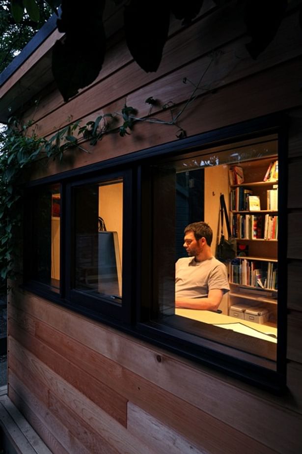 Small and compact, this garden office is perfect for any London home. www.initstudios.co.uk