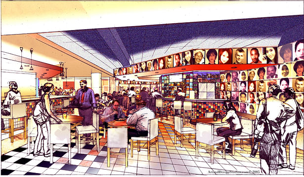 British Airways World Cafe concept- Terminal 7 