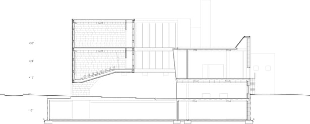 Section Drawing of the gap.