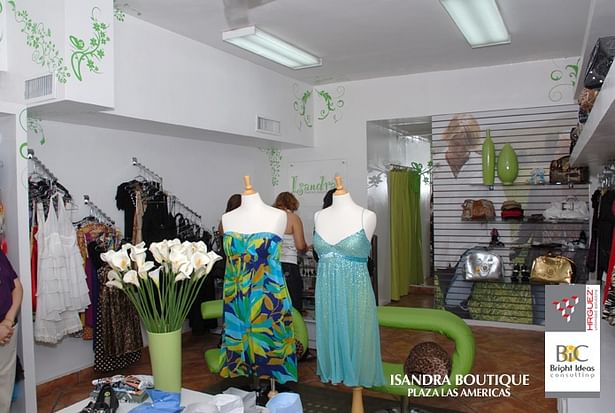 View Interior Design and Remodeling space - Isandra Boutique - Plaza Las Americas - Santo Domingo, Dominican Republic.