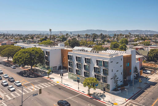 Gramercy Senior Housing (Los Angeles, CA) by kevin daly Architects. Image: Joshua White. 