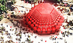 Grenade - Winner of the Pfff Inflatable Architecture Competition