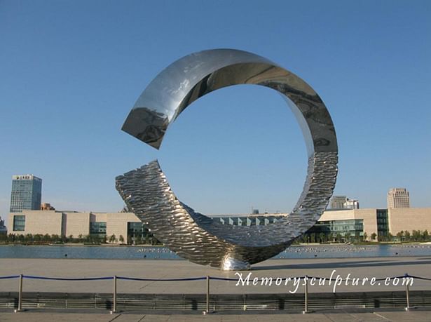 stainless steel sculpture