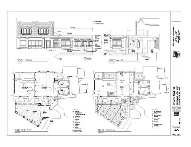 Elevations and Plans