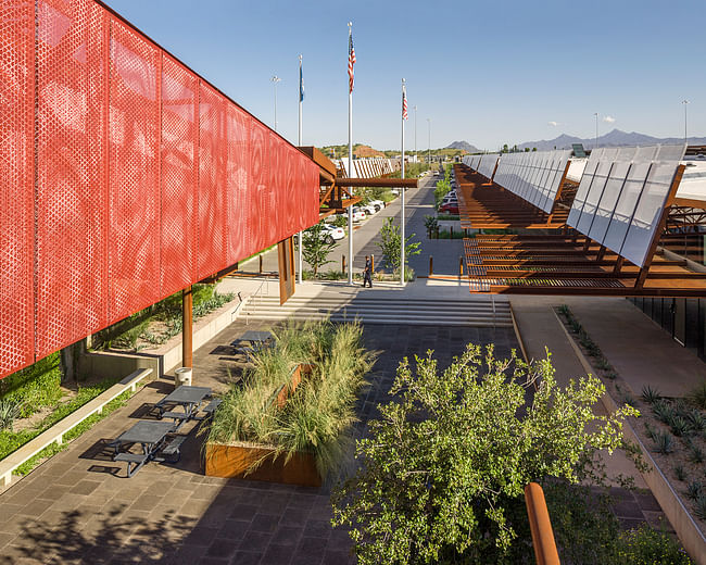 Mariposa Land Port of Entry Expansion and Modernization; Nogales, Arizona by Jones Studio. 