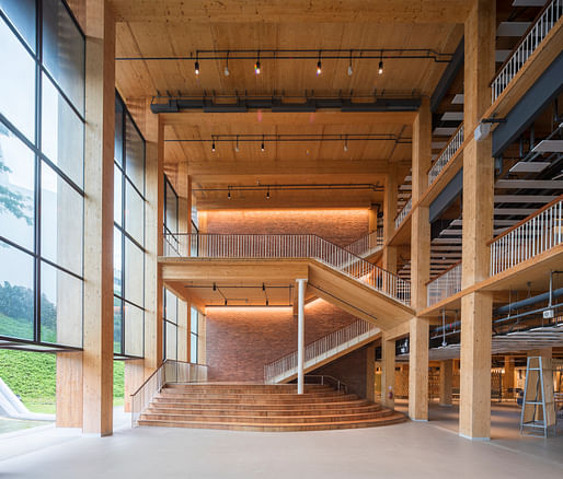 Gaia, Nanyang Technological University, Singapore by Toyo Ito. Image: © NTU Singapore