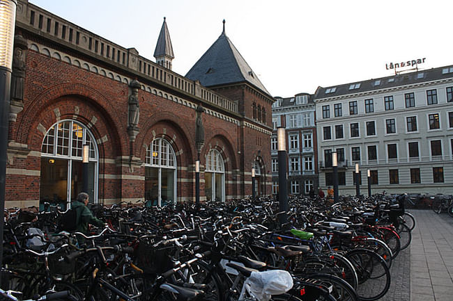 Plethora of bicycles in Copenhagen