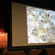 Casey Reas' keynote lecture. Photo by Anthony Morey.