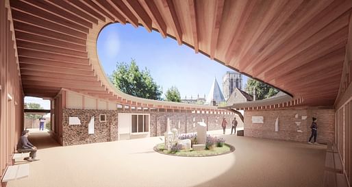 York Minster Centre of Excellence for Heritage Craft Skills in York, UK by Tonkin Liu for York Minster