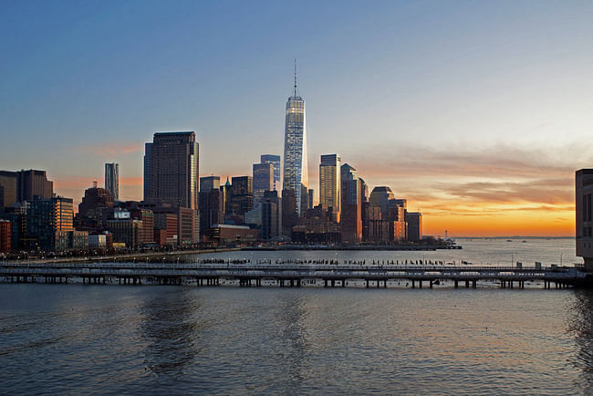 View from Pier 40