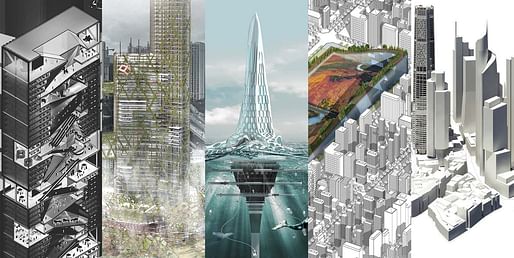 Finalists of the 2017 CTBUH Student Tall Building Design Competition.