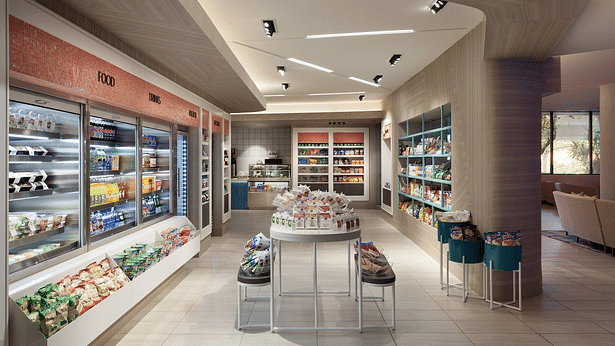 MIA’s Pantry at Miami Airport Marriott by CORE architecture + design 