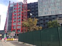 B2 modular tower at the site of Pacific Park, formerly known as Atlantic Yards. Janet Babin/WNYC