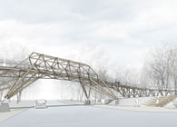 PEDESTRIAN BRIDGE in Krasnoyarsk / 2020