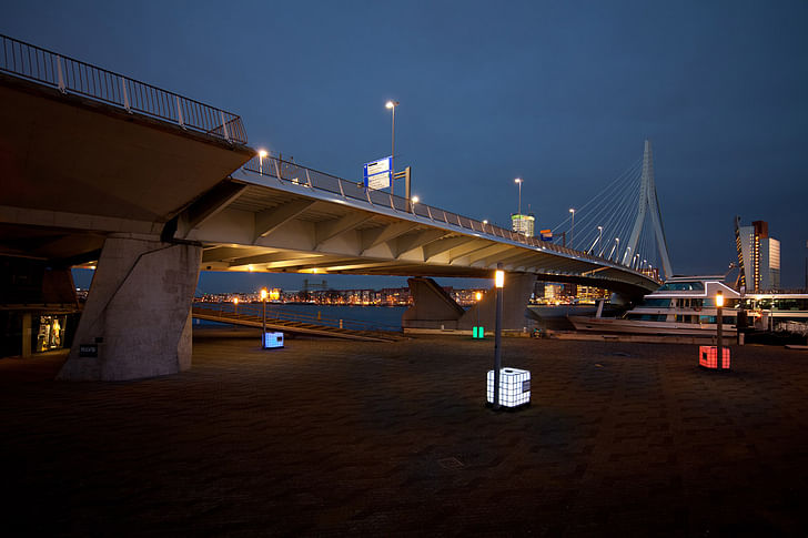 Lighting project, architect: Bureau M.E.S.T., 2011, Rotterdam © Ossip van Duivenbode