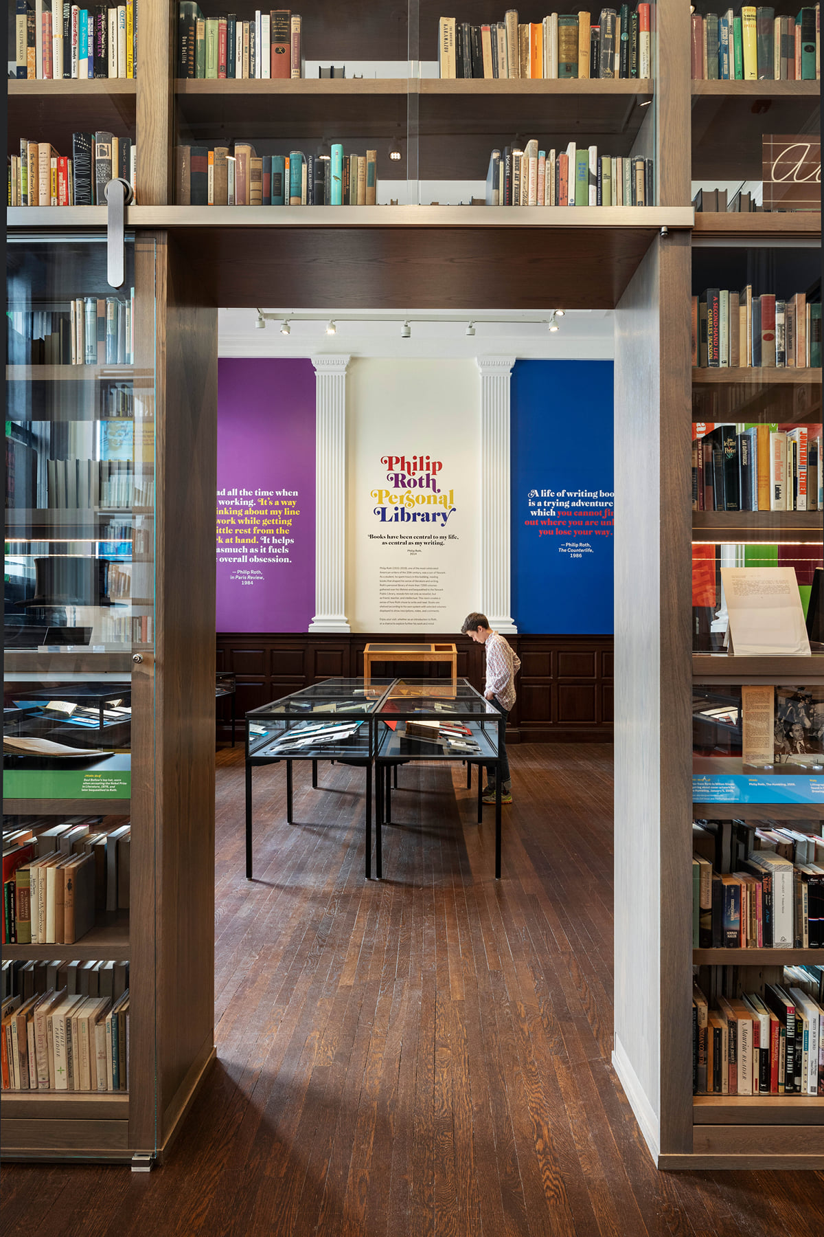 Philip Roth Personal Library: Celebrating a Legacy | Annum Architects ...