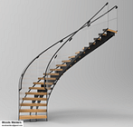 Spiral Stair Desighn for manufacture