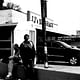 Rossi hut in front of JJ's Rib Shack. via Liz Teston