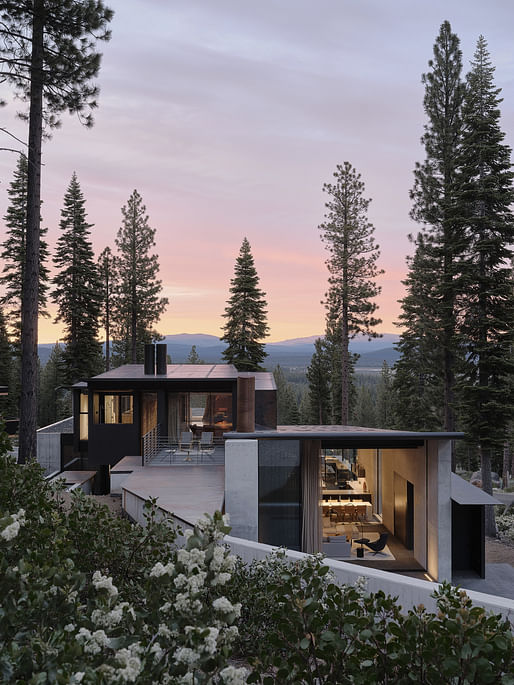 Lookout House in Truckee, CA by Faulkner Architects; Photo: Joe Fletcher