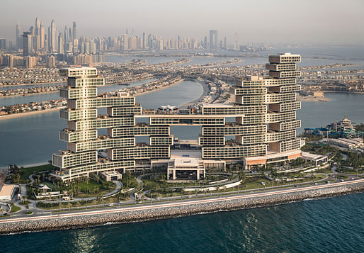 HOTEL AND LEISURE CATEGORY - COMPLETED BUILDINGS: Atlantis The Royal by Kohn Pedersen Fox (Dubai, United Arab Emirates)